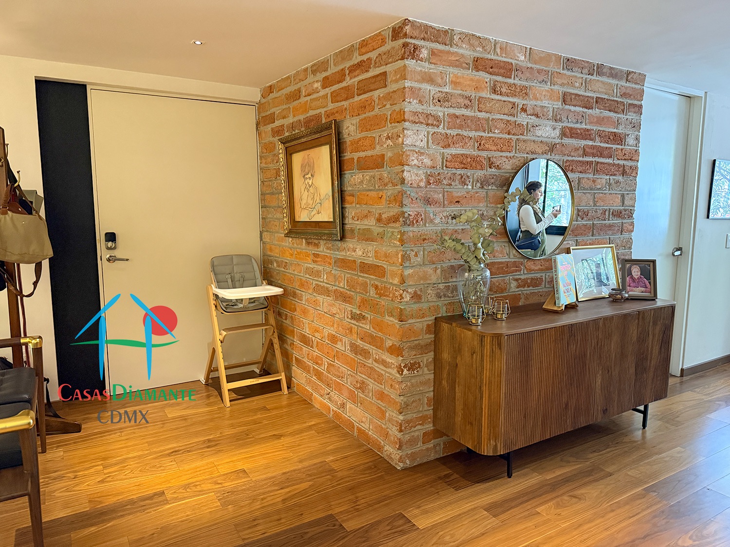 Roma Norte Departamento Orquídea - Vestíbulo de acceso 2